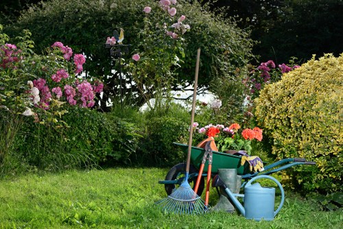 State-of-the-art lawn mowing equipment